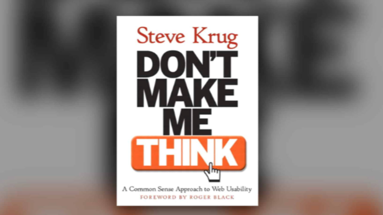 Don't Make Me Think Book Review – Avocademy