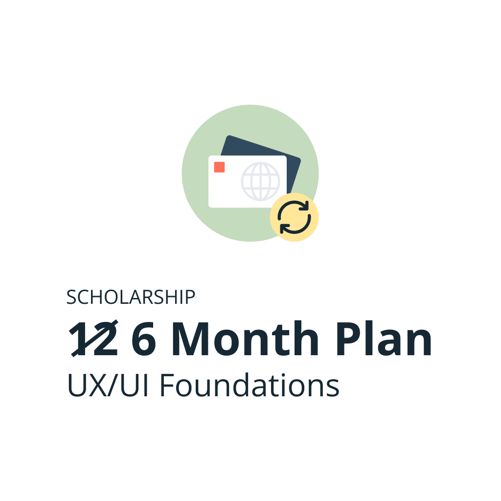 50% Scholarship - 12 Monthly Payments